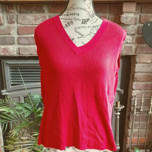 Merona Red Knit Tank